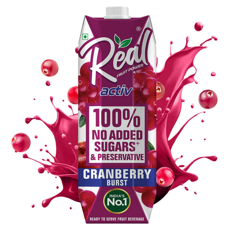 Real Activ Cranberry Juice, No Added Sugars & Preservative Real Activ Cranberry Juice, No Added Sugars & Preservative