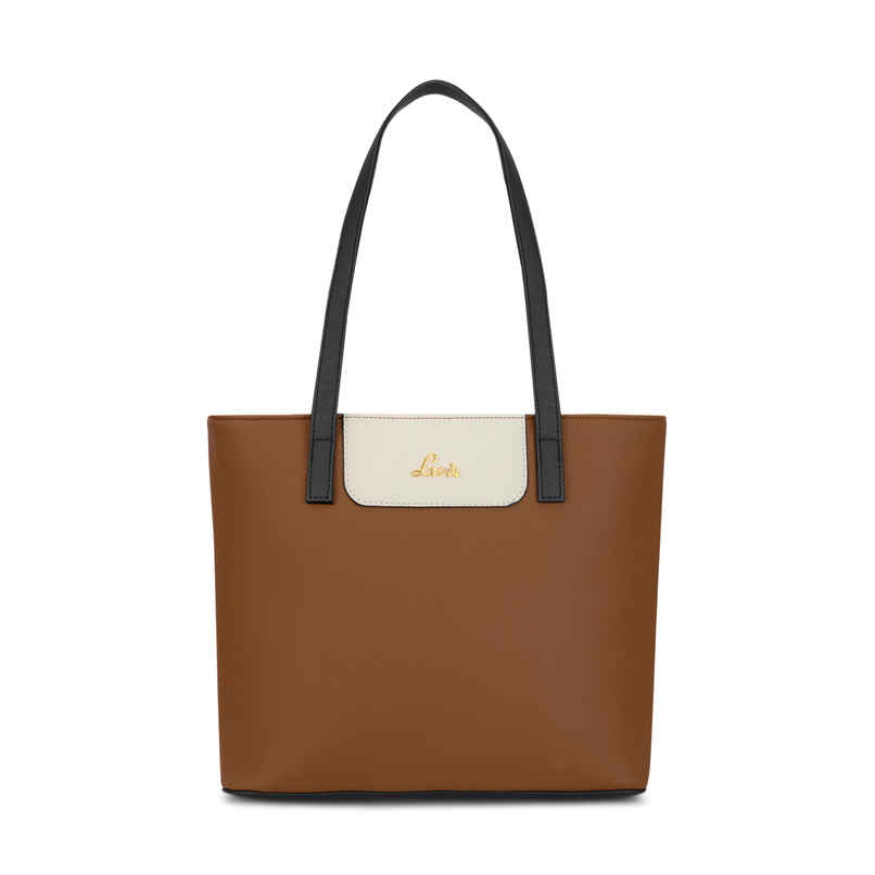 Lavie Women's Colourblock Jossie Tote Handbag | Tan