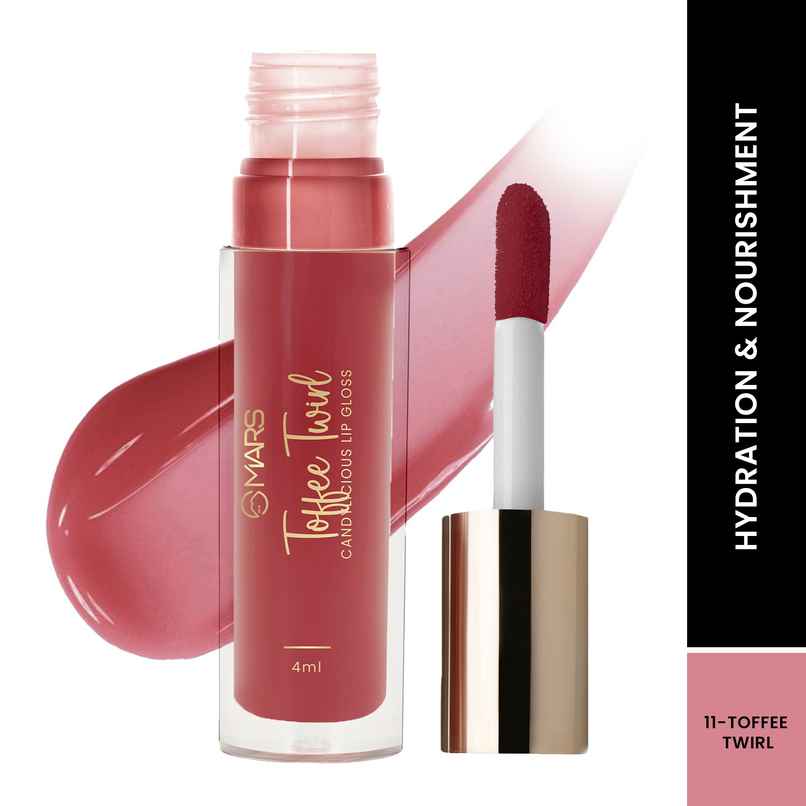 MARS Cosmetics Candylicious Colored Lip Gloss For Women | 11-Toffee Twirl MARS Cosmetics Candylicious Colored Lip Gloss For Women | 11-Toffee Twirl