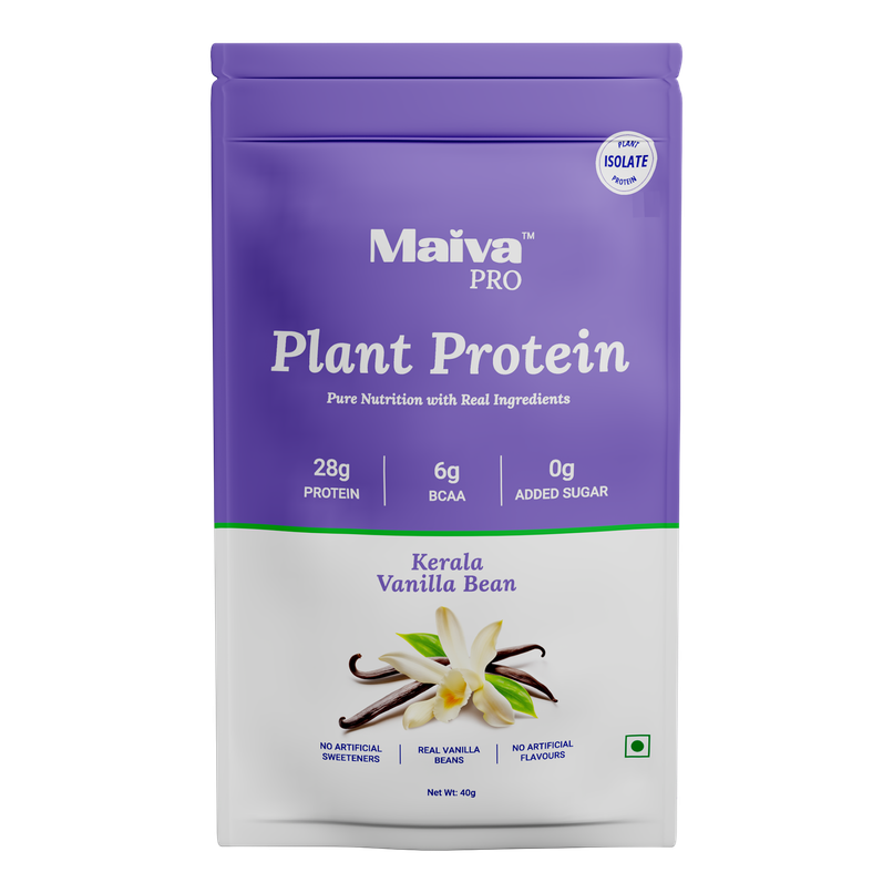 Maiva Pro Plant Protein Powder - Kerala Vanilla Bean