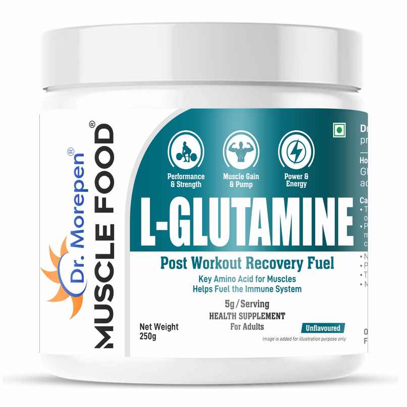 Dr. Morepen L-Glutamine for Post Workout Recovery Dr. Morepen L-Glutamine for Post Workout Recovery