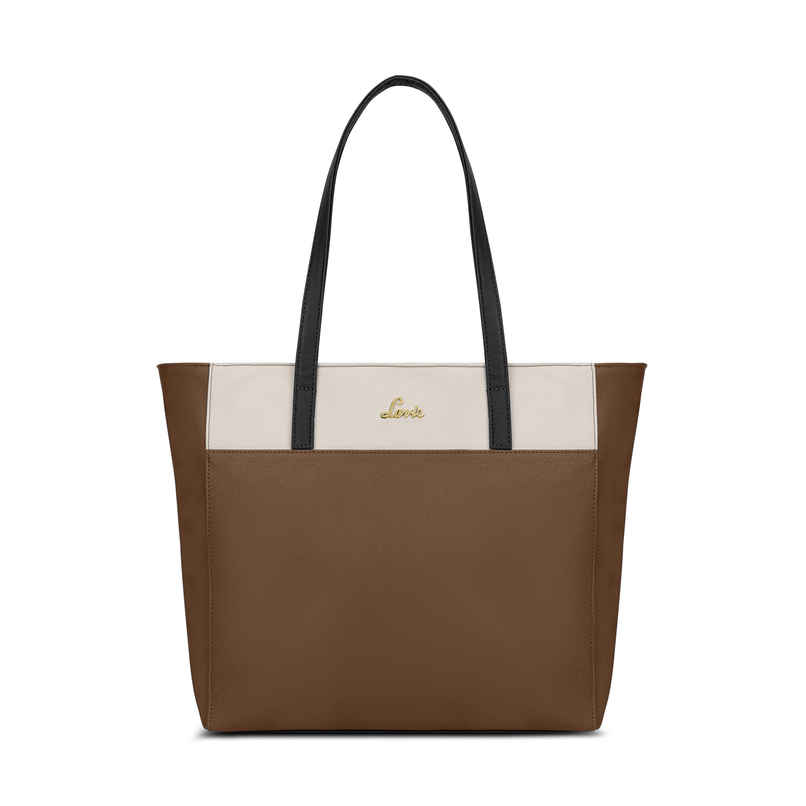 Lavie Women's Eliana Colourblock Tote Handbag | Ladies purse | Shoulder Bag | Tan