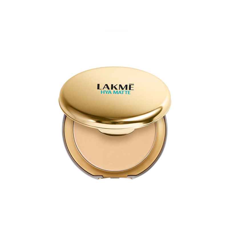 Lakme 9to5 Hya Matte Pressed Powder | Sand Lakme 9to5 Hya Matte Pressed Powder | Sand