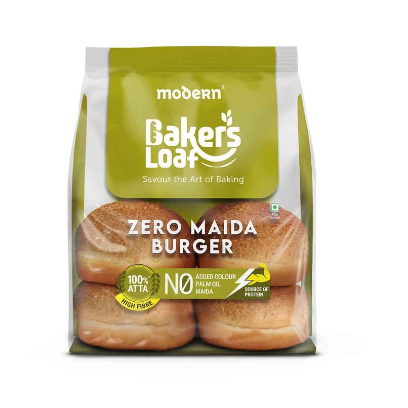 Baker's Loaf Zero Maida No Palm Oil Burger by Modern