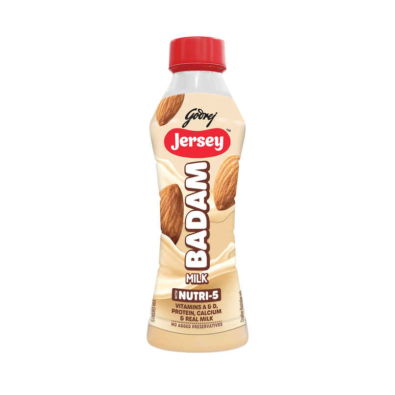 Godrej Jersey Badam Milk Drink Godrej Jersey Badam Milk Drink