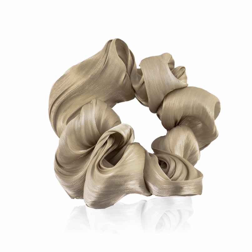 GUBB Satin Scrunchies - Brown