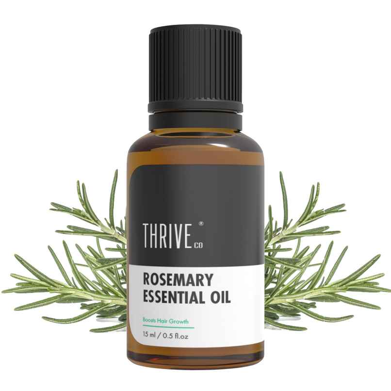 Thriveco Rosemary Essential Oil For Hair Growth & Hair Fall Control For Men & Women