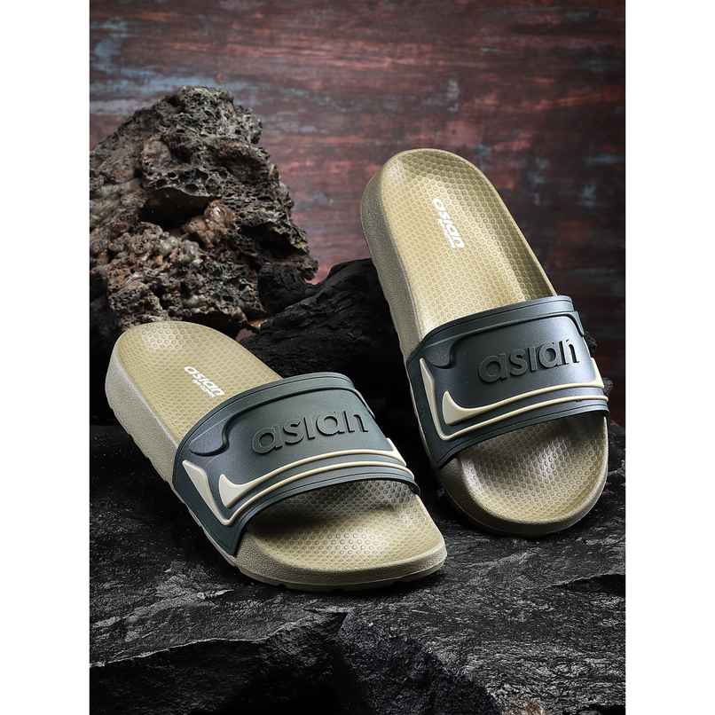 Men's Synthetic Slippers Casual Slider 34