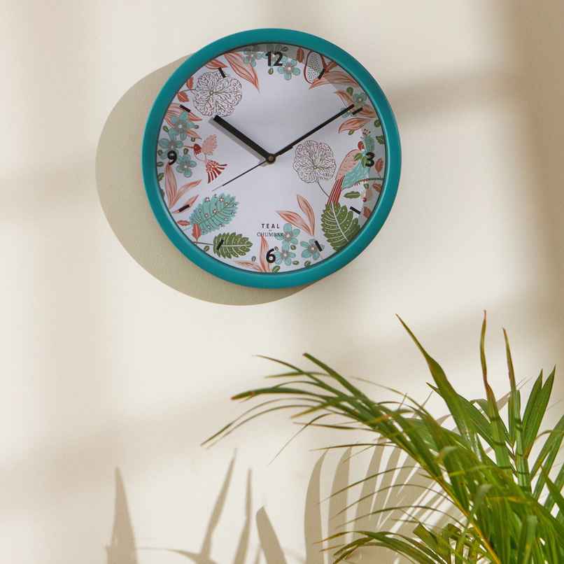 Teal By Chumbak | Begum Baagh Wall Clock Teal By Chumbak | Begum Baagh Wall Clock
