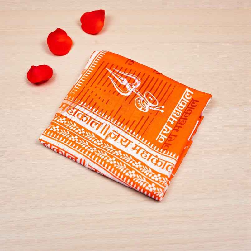 Servdharm Mahakal Gamcha | Orange | ServDharm