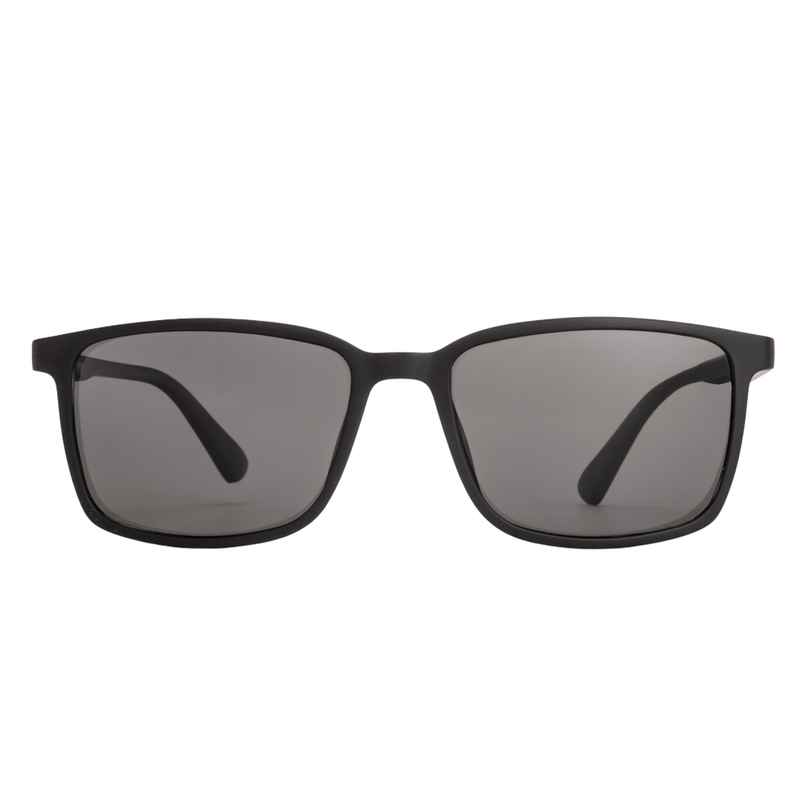 Vincent Chase Unisex Polarized & UV protected Sunglasses| Large | Black & Green - 140 mm