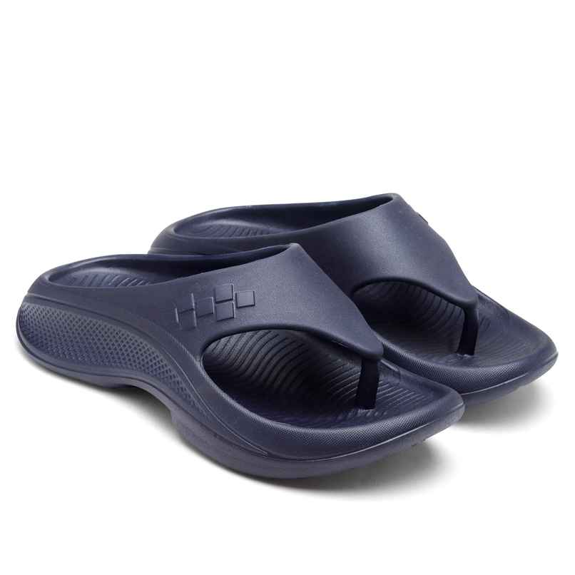 Asian Safari-01 Men Slippers Navy Blue (Size-6) Asian Safari-01 Men Slippers Navy Blue (Size-6)