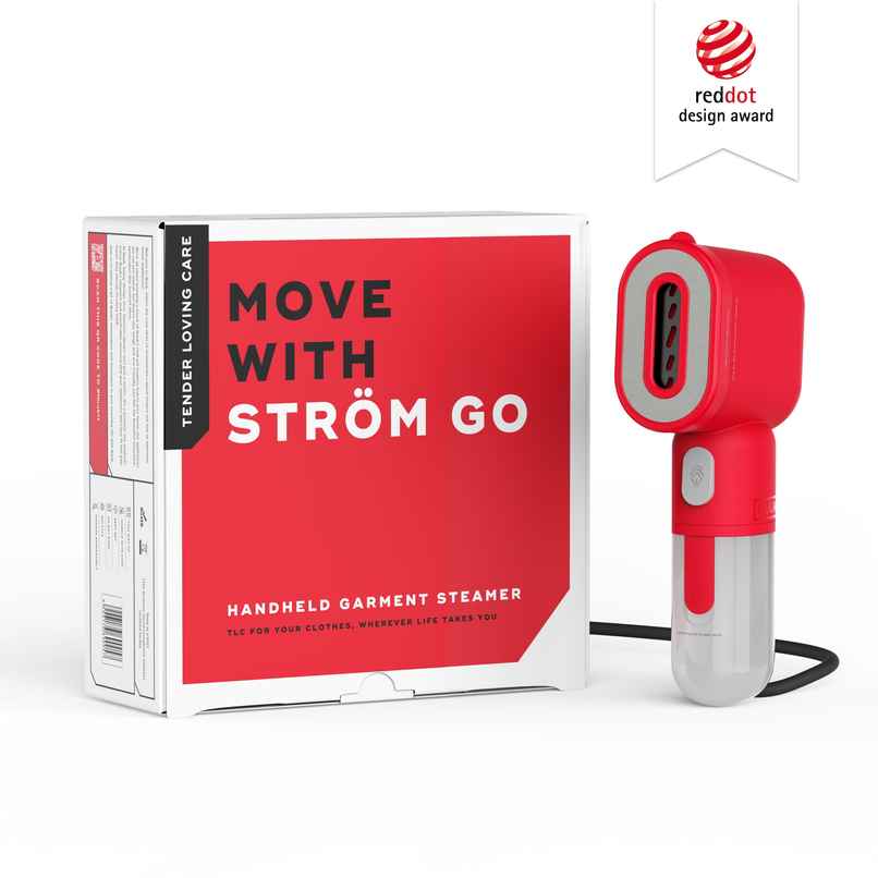 Nuuk Strom Go Comapct Garment Steamer | min Steam + 100ml Tank
