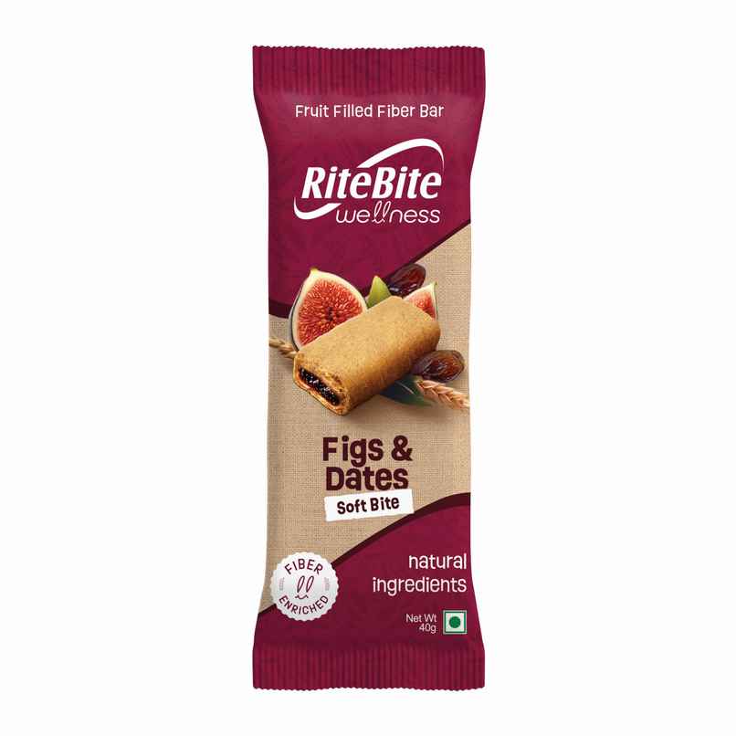 Rite Bite Fig & Date Fruitfill Fiber Energy Bar