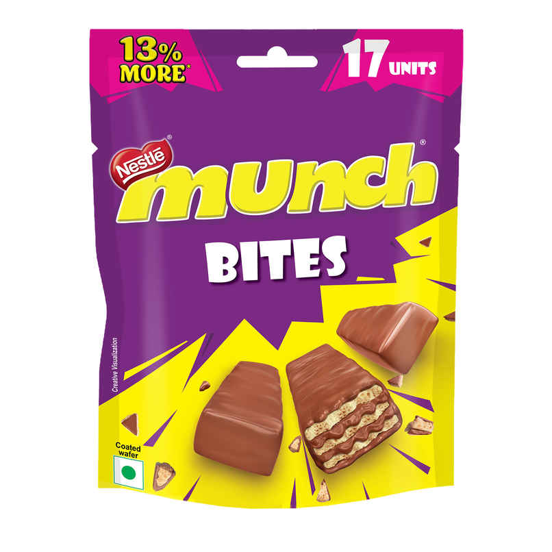 Nestle Munch Choco Coated Wafer Bar | Sharebag Nestle Munch Choco Coated Wafer Bar | Sharebag