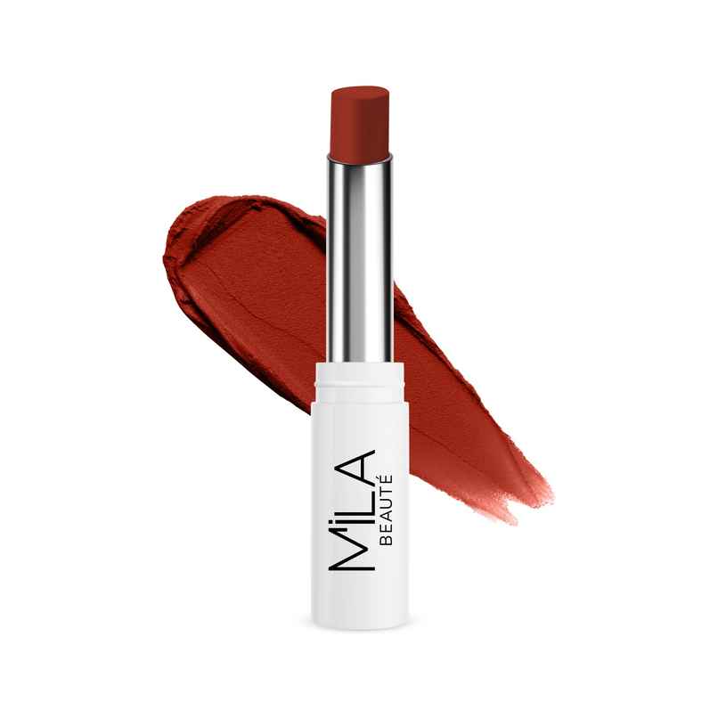 Mila Beaute Locked-In Lipstick Transfer-Proof & Smudge-Proof - 16 Baked Brick
