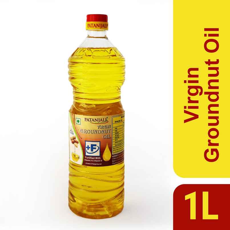 Patanjali Groundnut Oil Bottle