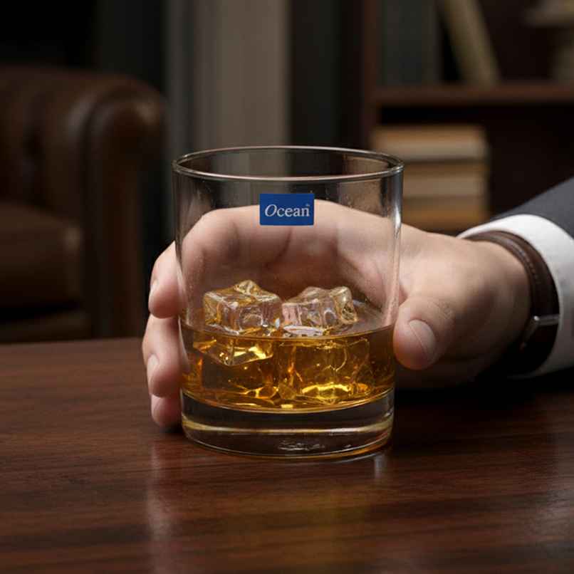 Ocean San Marino Whisky Glass Set (300 ml) | Premium & Durable