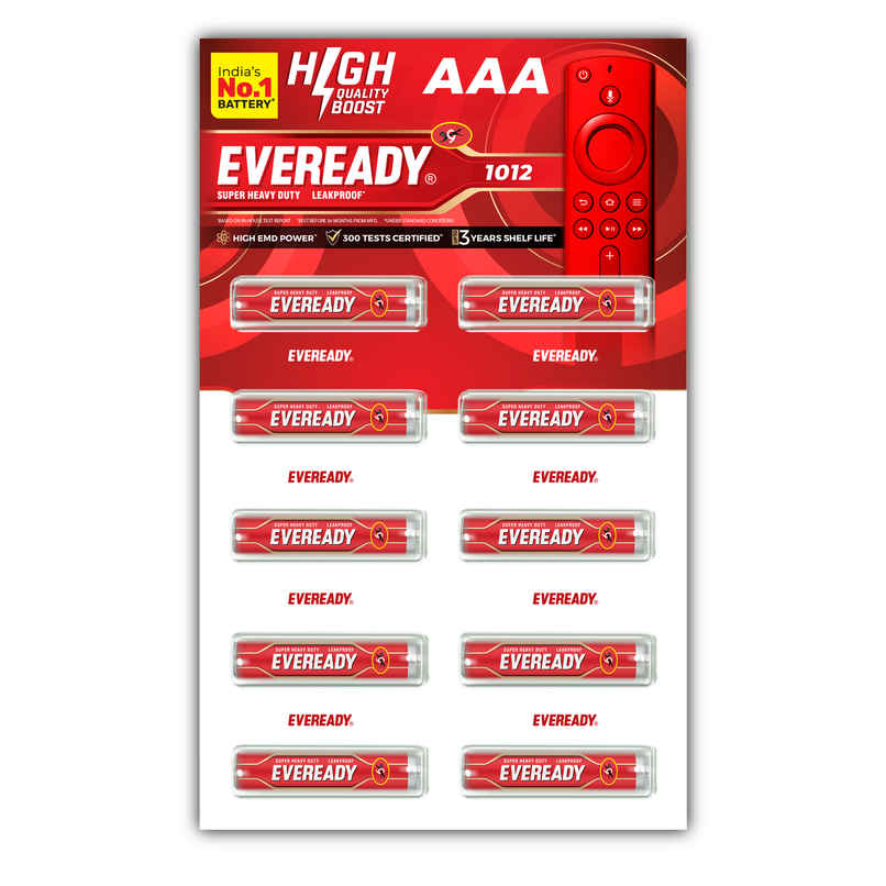 Eveready Carbon Zinc AAA | 3X EMD Power