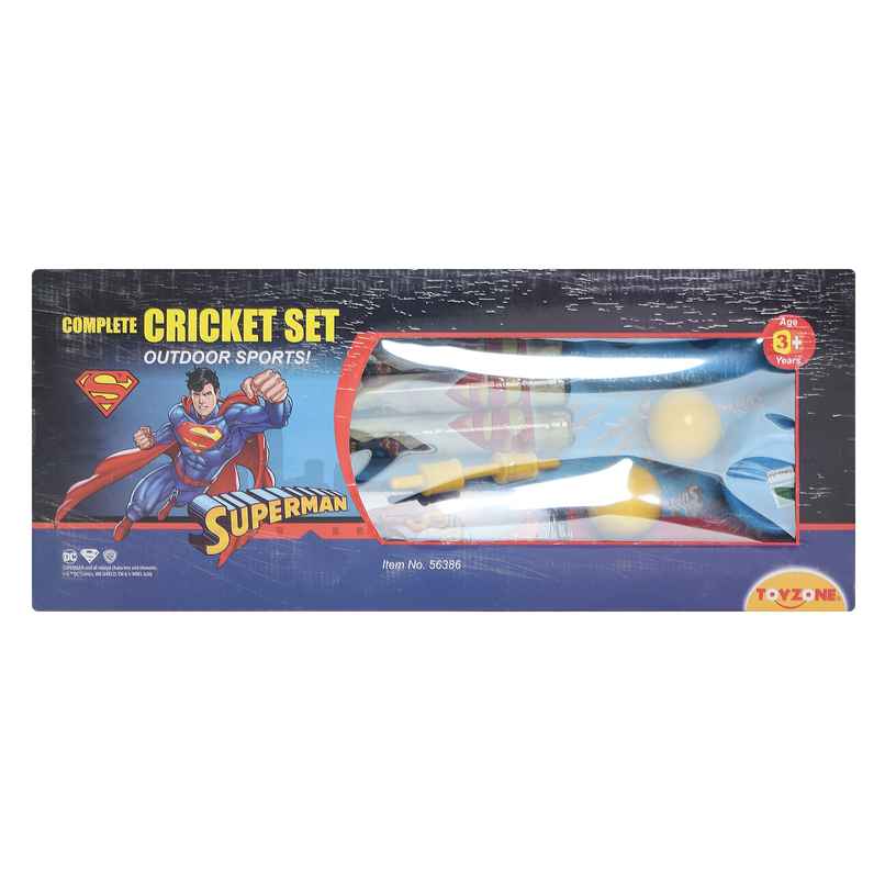 Toyzone Superman Cricket Bat Set
