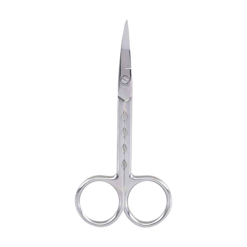 Midazzle Large Stainless Steel Cuticle Scissor for Moustache and Facial |MISC5302