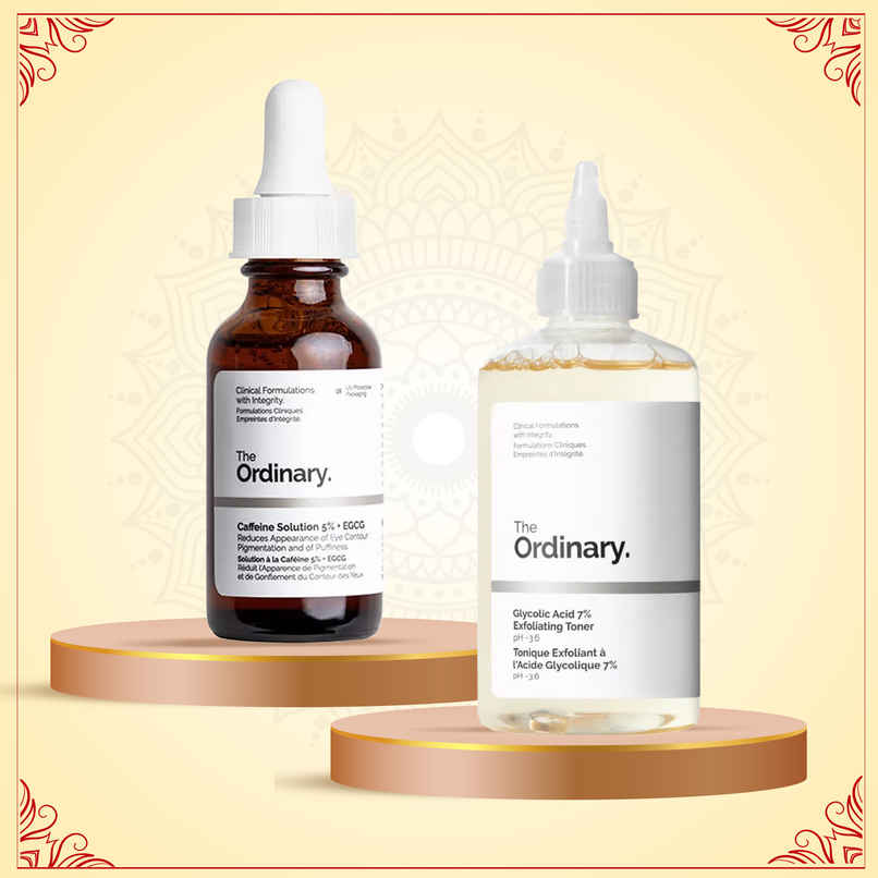 The Ordinary Caffeine Solution 5% + Egcg (30ml) & The Ordinary Glycolic Acid 7% Toning Solution (240ml) Combo The Ordinary Caffeine Solution 5% + Egcg (30ml) & The Ordinary Glycolic Acid 7% Toning Solution (240ml) Combo