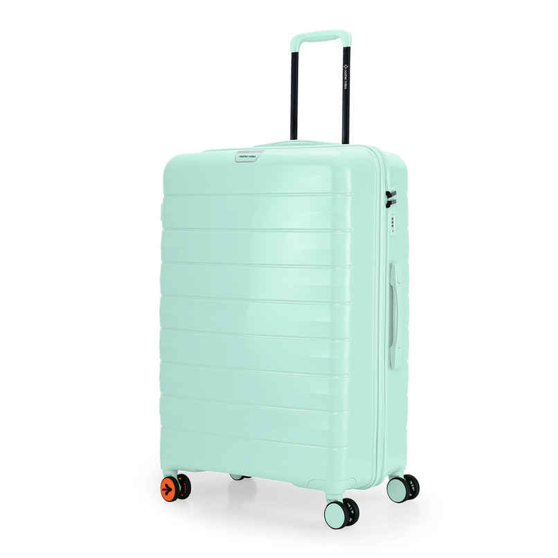 Nasher Miles Vienna Check-In Hard Sided Polypropylene- 28 Inch - 75 cm Trolley Bag- Cool Mint