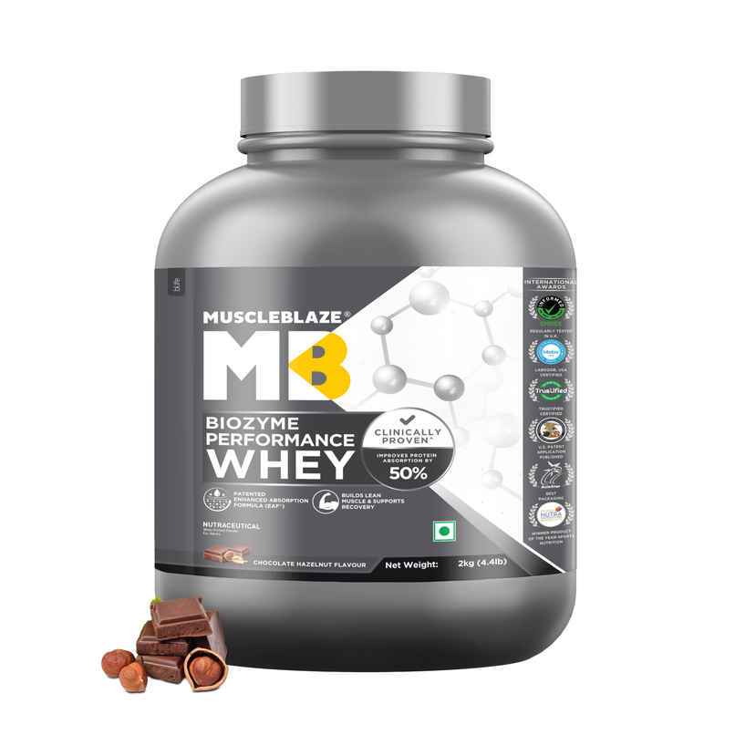 Muscleblaze Biozyme Performance Whey Protein Powder, (Chocolate Hazelnut) Muscleblaze Biozyme Performance Whey Protein Powder, (Chocolate Hazelnut)