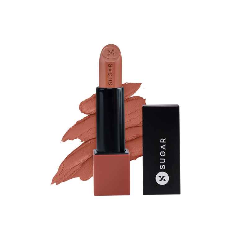 SUGAR Cosmetics Glide Peptide Serum Lipstick 01 Santorini Sunset