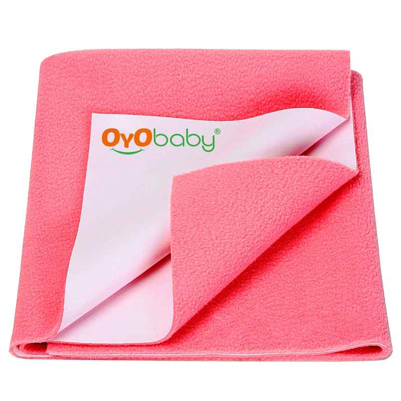 Oyo Baby Waterproof Dry Sheet S 50Cm X 70Cm, Salmon Rose Oyo Baby Waterproof Dry Sheet S 50Cm X 70Cm, Salmon Rose
