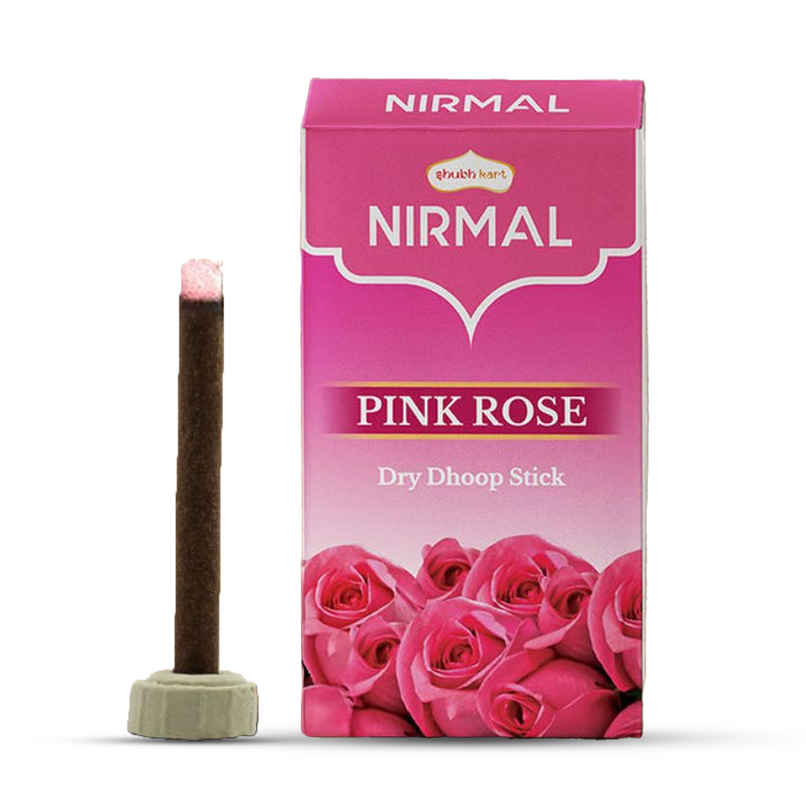 Nirmal Rose Dry Dhoop Stick | Shubhkart