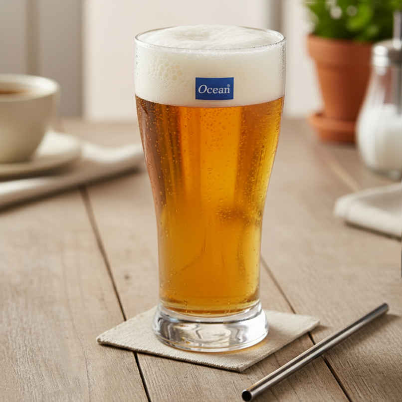 Ocean Pilsner Beer Glass (400Ml, 6Pcs)