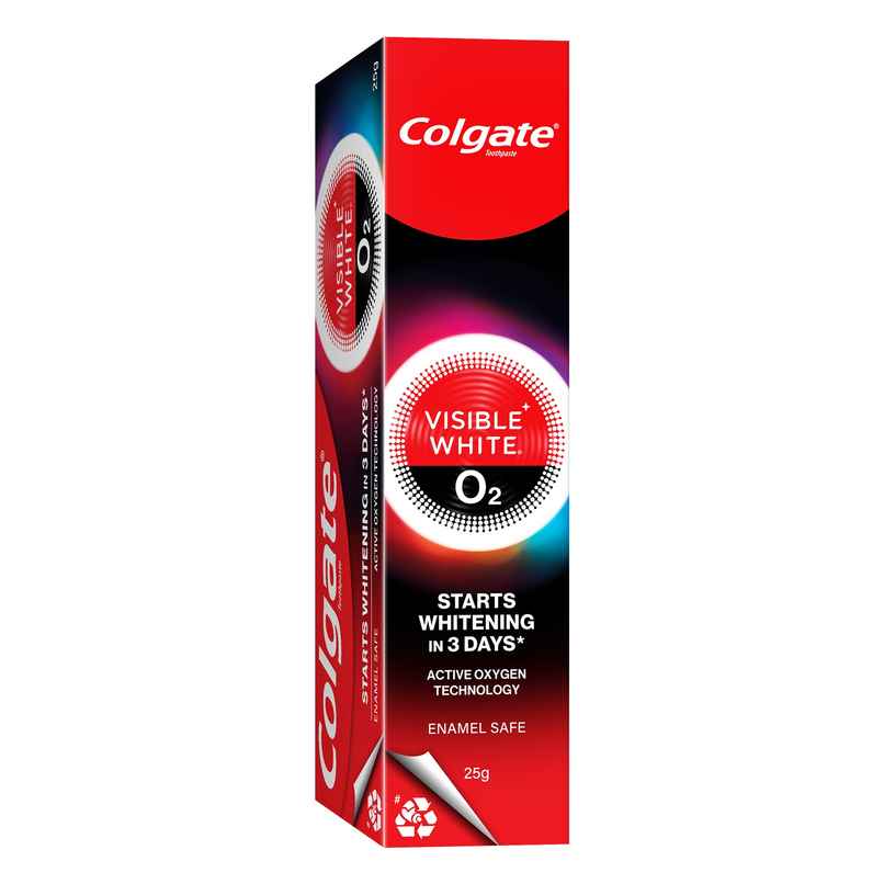 Colgate Visible White O2 Teeth Whitening Toothpaste Colgate Visible White O2 Teeth Whitening Toothpaste