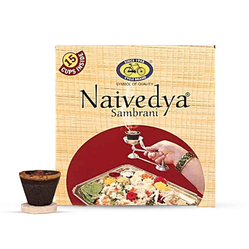 Naivedya Cup Sambrani - 15 Cups | Cycle Naivedya Cup Sambrani - 15 Cups | Cycle