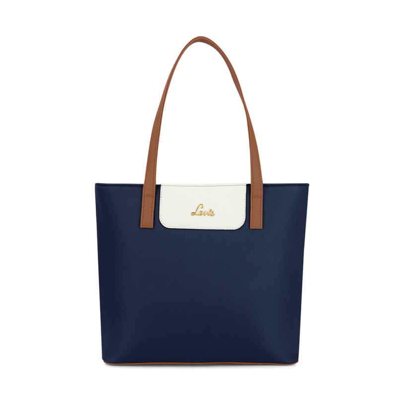 Lavie Women's Colourblock Jossie Tote Handbag | Navy Blue