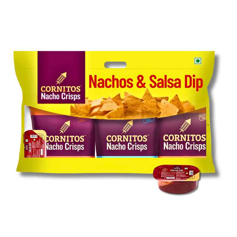 Cornitos Nachos Chips & Salsa Combo