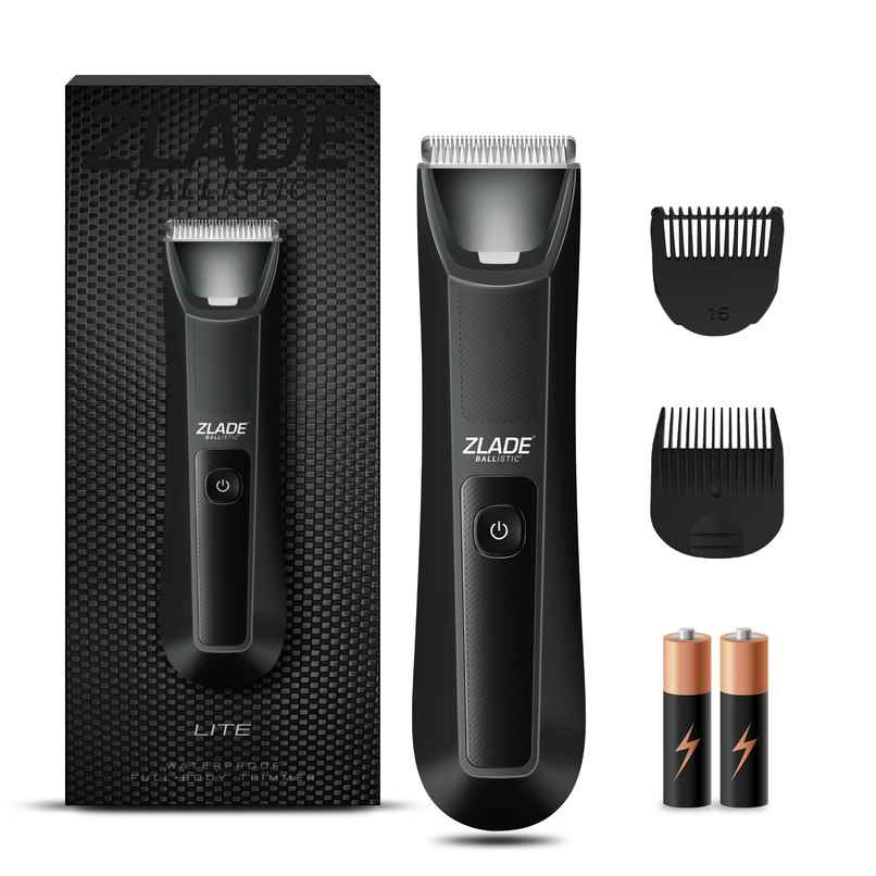 Zlade Wet & Ready Multi Grooming Trimmer, IPX7 Waterproof, Beard, Body & Balls - Black Zlade Wet & Ready Multi Grooming Trimmer, IPX7 Waterproof, Beard, Body & Balls - Black