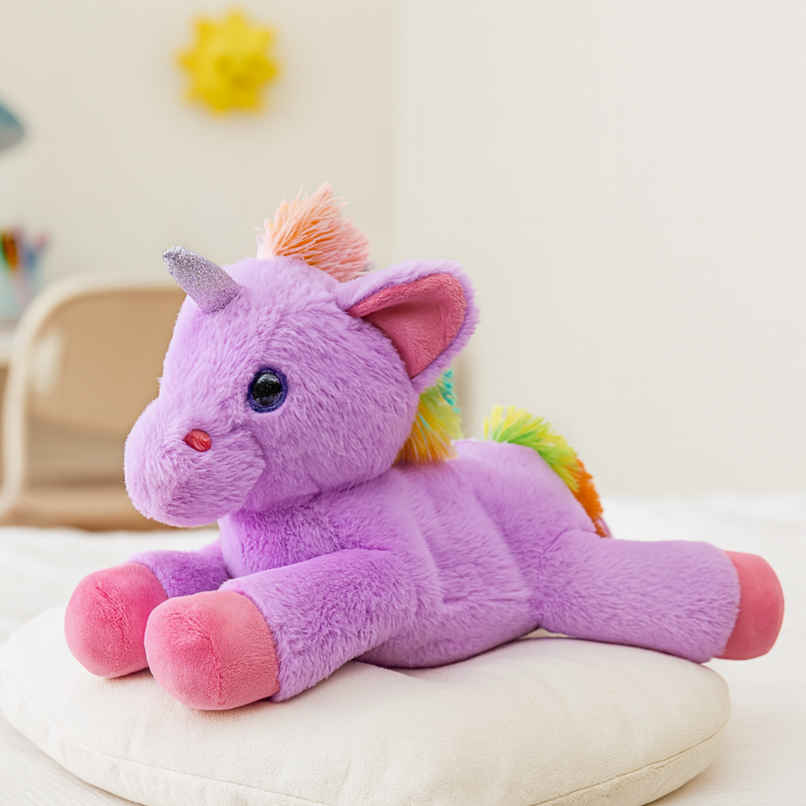 Mirada 40Cm Floppy Unicorn - Purple Mirada 40Cm Floppy Unicorn - Purple