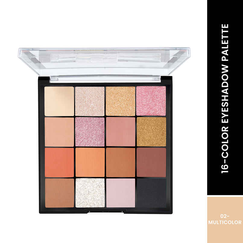 MARS Cosmetics Highly Pigmented Mesmereyes Eyeshadow Palette (02-Multicolor)