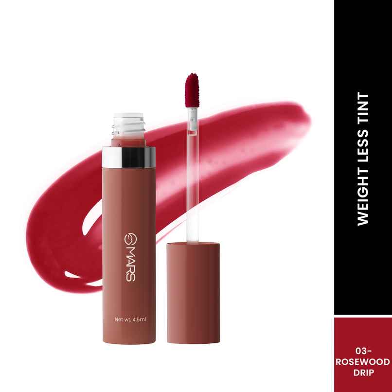 MARS Cosmetics Drip Lip Mist for Women | 4.5 ml | 03-Rosewood Drip