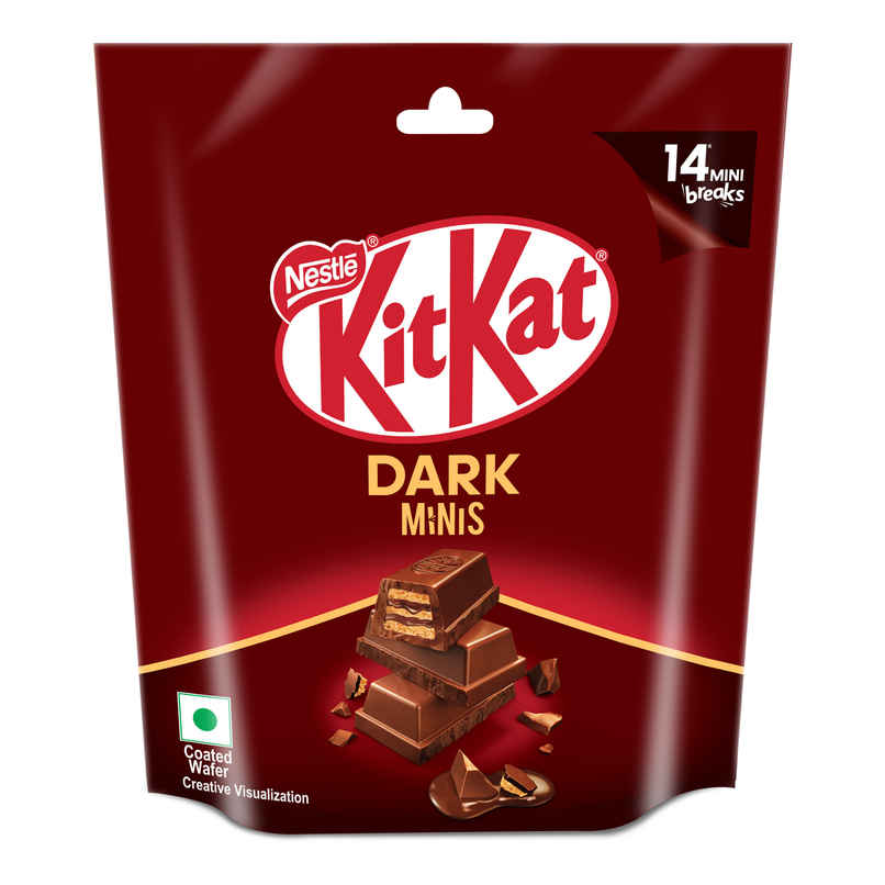 Kitkat Dark Minis Sharebag Kitkat Dark Minis Sharebag