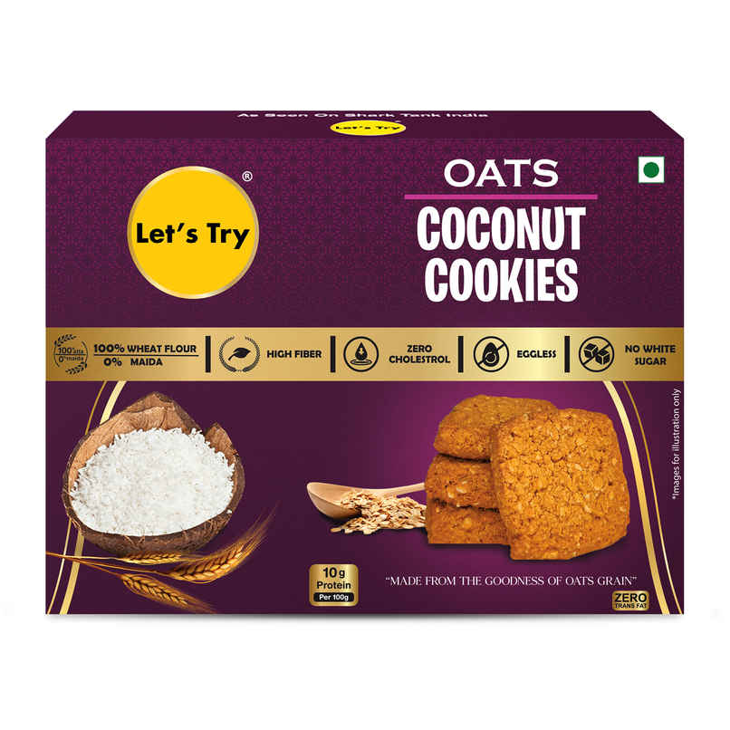 Let's Try Oats Coconut Cookies Let's Try Oats Coconut Cookies