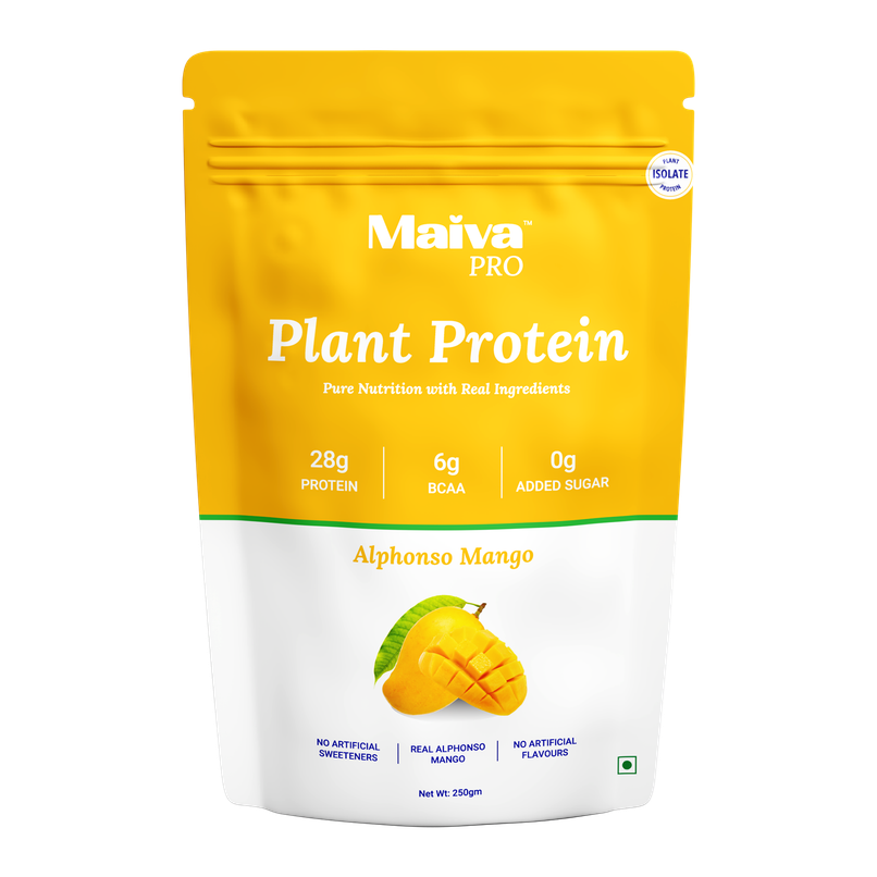Maiva Pro Plant Protein Powder - Alphonso Mango