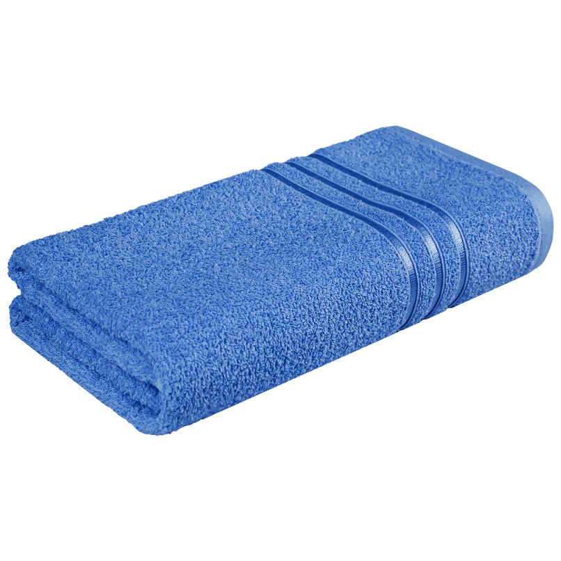 Home Elegance by myTrident Comfort Living Cotton Bath Towel | 70cm x 140cm | 400 GSM | Ocean Blue