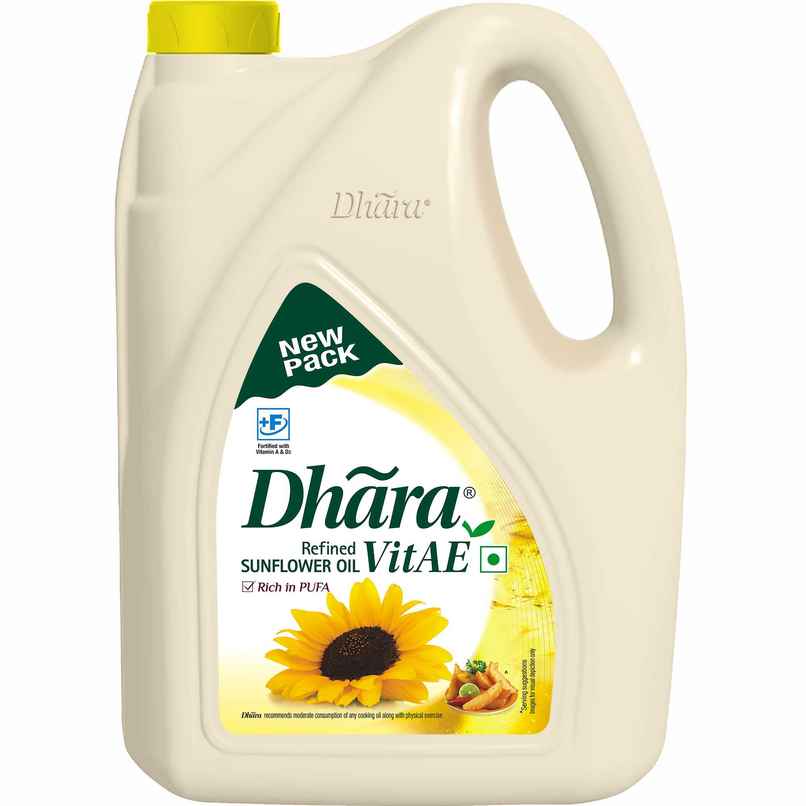 Dhara Refined Sun Flower Oil | Jar