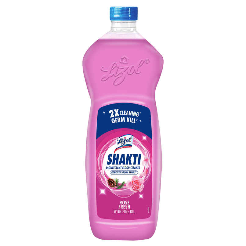 Lizol Rose Fresh Shakti Disinfectant Floor Cleaner