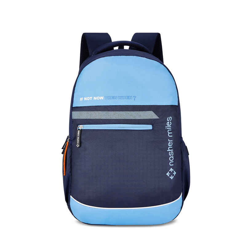 Nasher Miles Backpack for Unisex | Laptop Backpack | Casual History | Navy Blue - 31L Nasher Miles Backpack for Unisex | Laptop Backpack | Casual History | Navy Blue - 31L