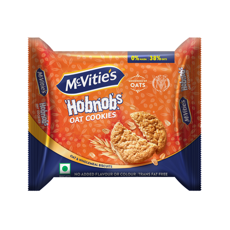 McVitie's Hobnobs Cookies | 0% Maida - 38% Oats