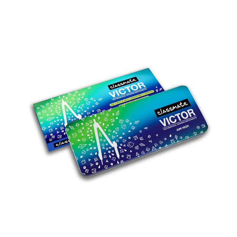 Classmate Geometry Box - Comprehensive Geometry Tools - Assorted Designs