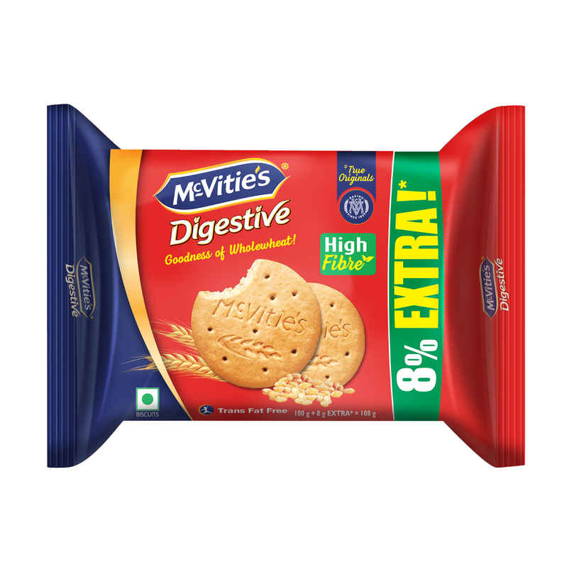 Mcvitie's Digestive High Fibre Biscuits With Goodness Of Wholewheat,Super Saver Family Pack